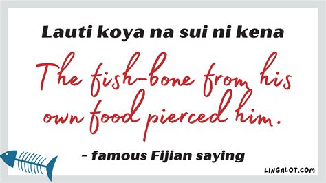 fiji sayings